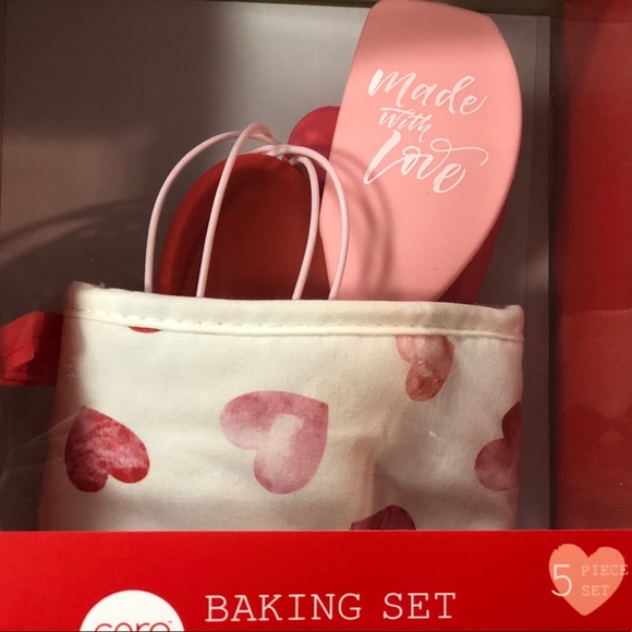 Core Kitchen Valentine's Baking Set w/XOXO Cookie Cutter & Dual Ended Spatula - Picture 7 of 10
